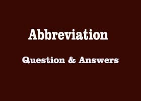 abbreviation-question-answer