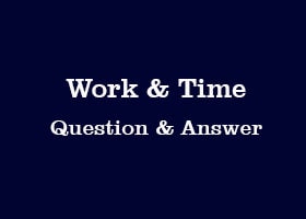 work-and-time-question-answer